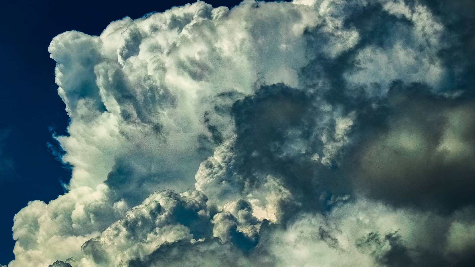 clouds dramatic cumulus sky  