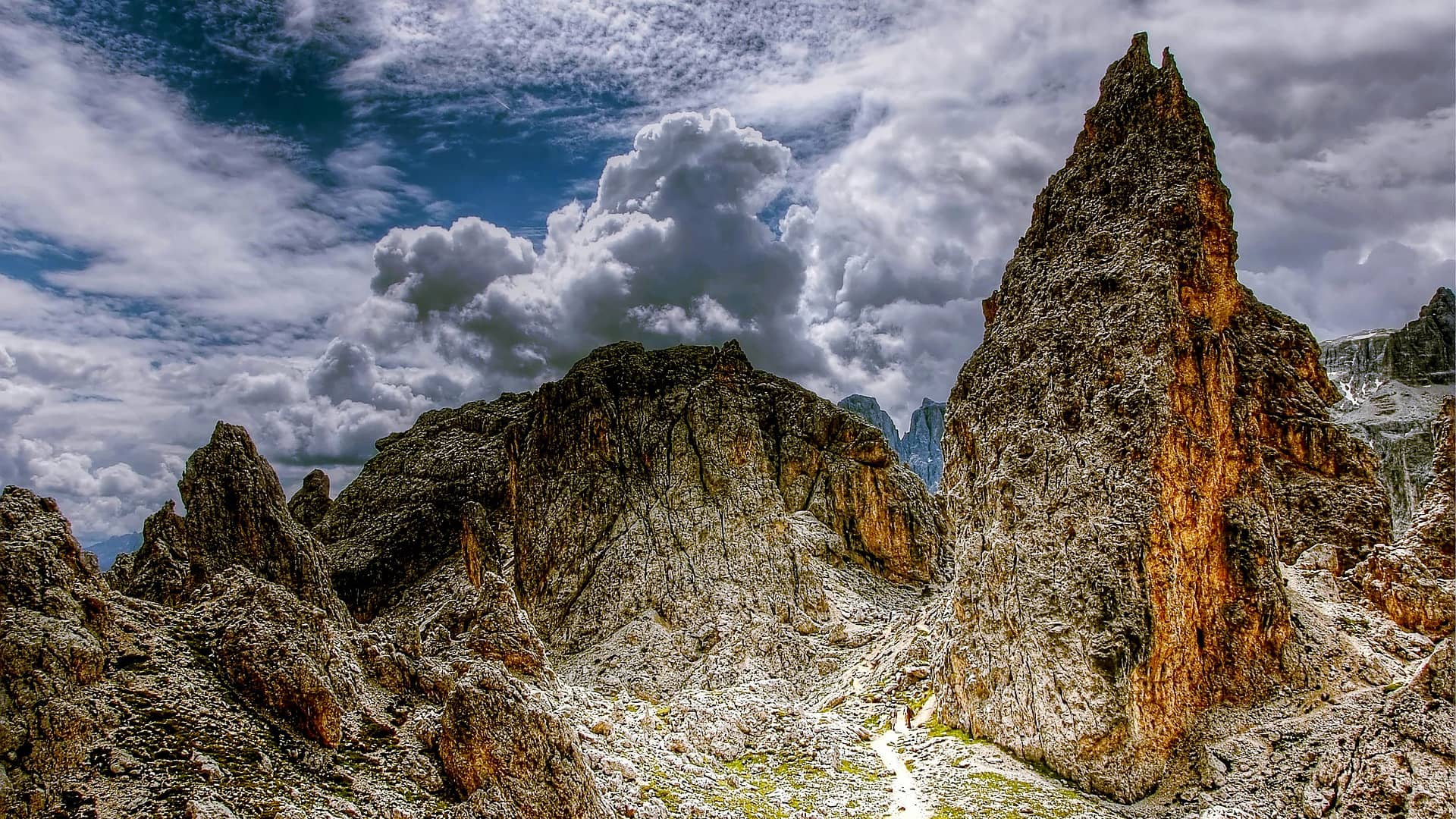 dolomites mountains italy  