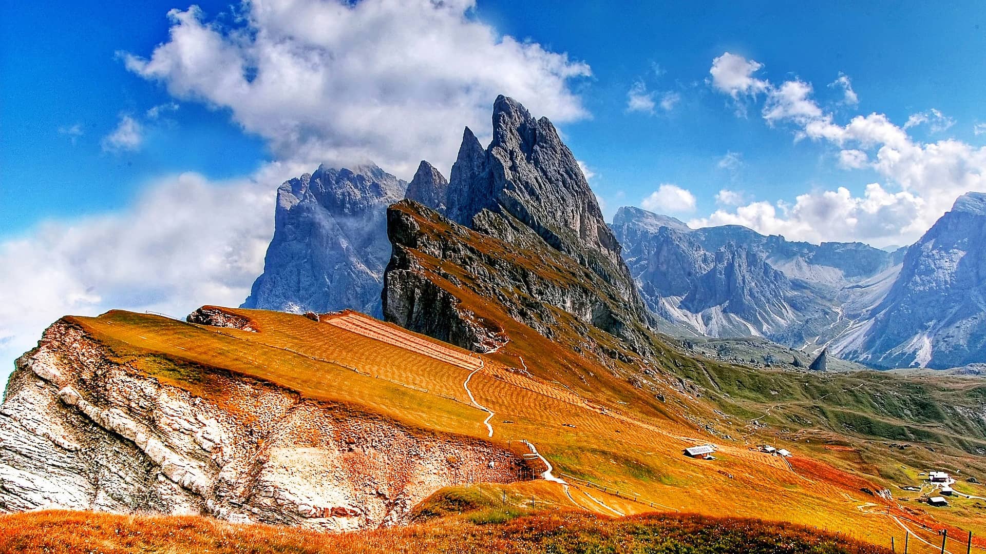 dolomites mountains italy  