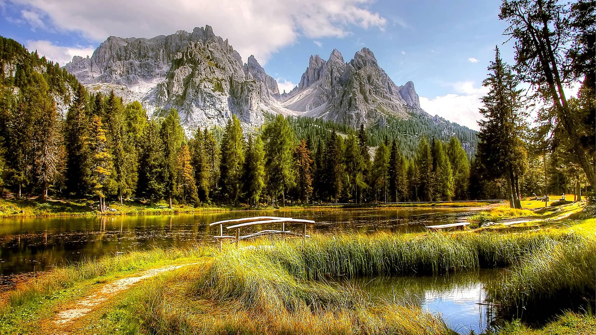 dolomites mountains italy  