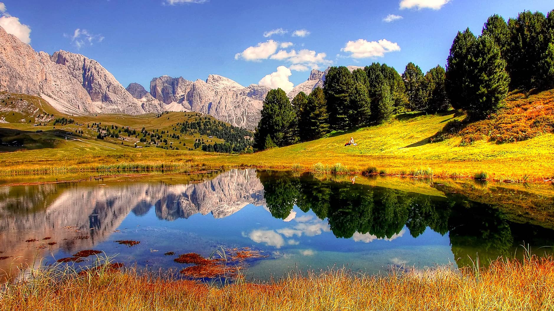 dolomites mountains italy  