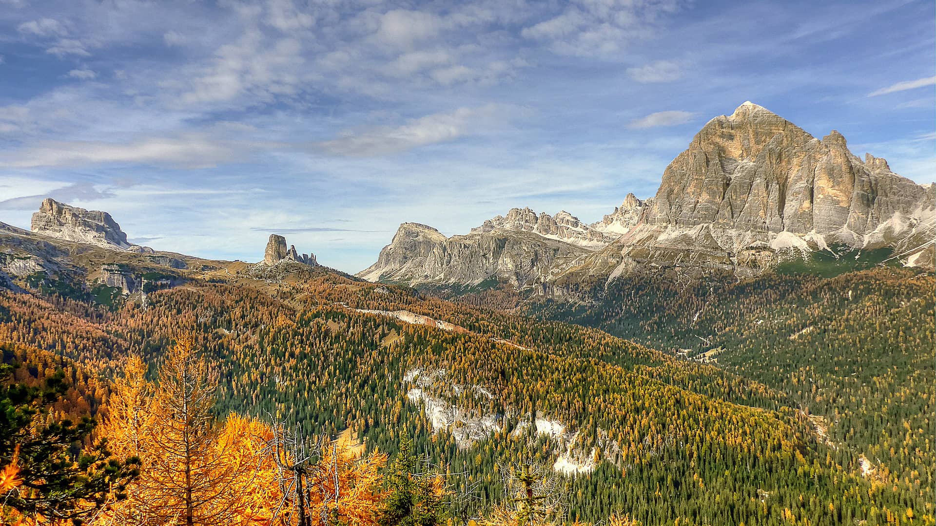 dolomites tofane nature  