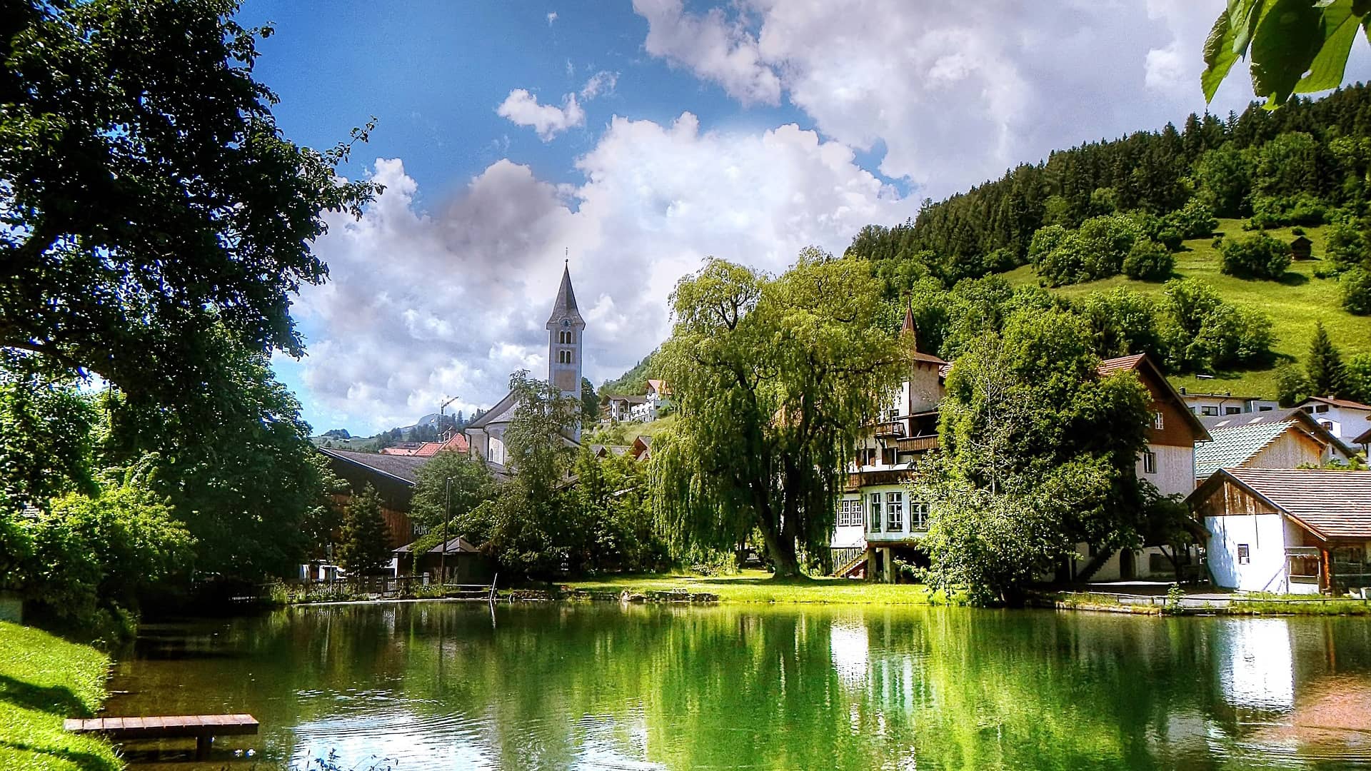 fiss ladis tyrol austria mountains  