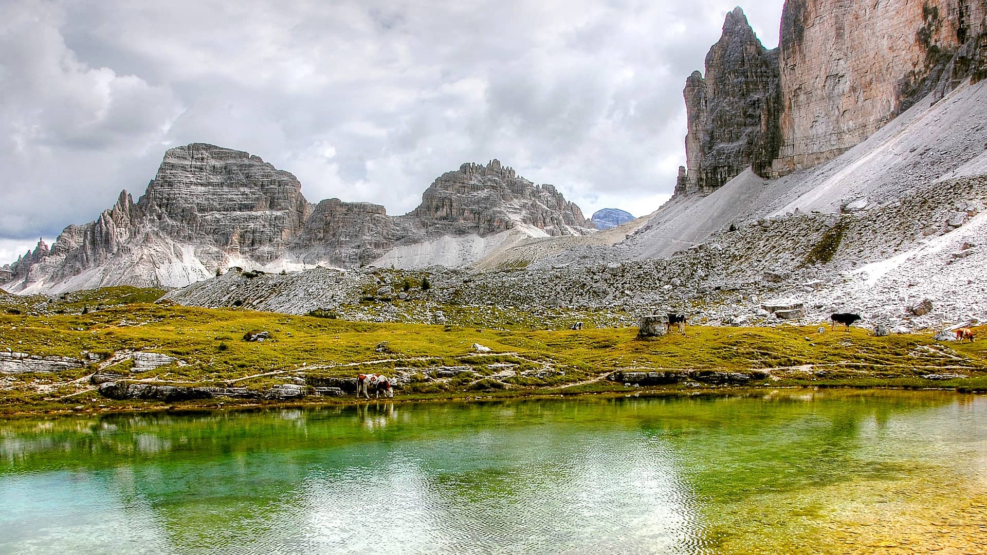 paternkofel dolomites mountains  