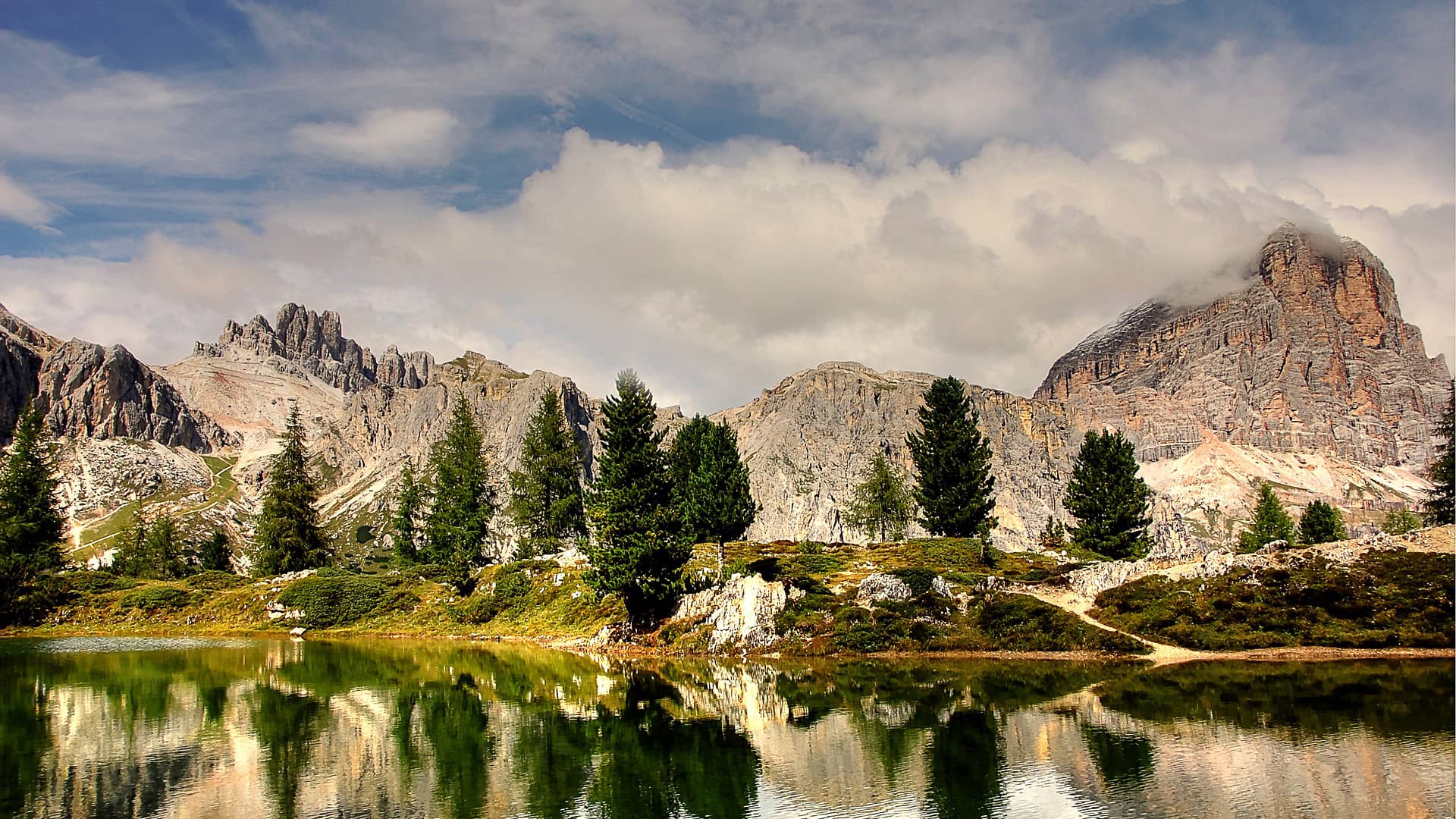 tofana dolomites italy mountains  