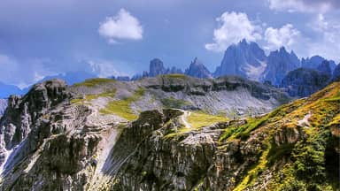 dolomites mountains italy  