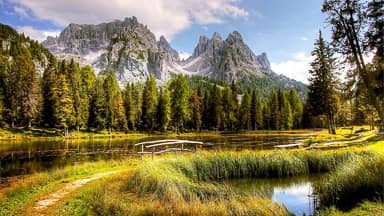 dolomites mountains italy  