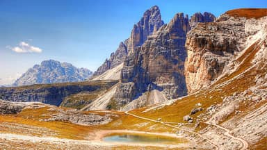 dolomites mountains italy  