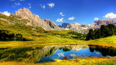 dolomites mountains italy  