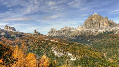 dolomites tofane nature  