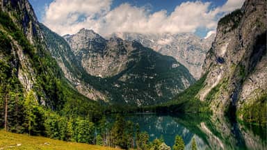 upper lake berchtesgaden königssee  