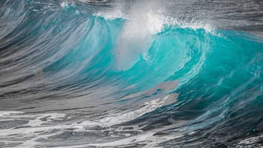 wave water surf ocean sea spray  